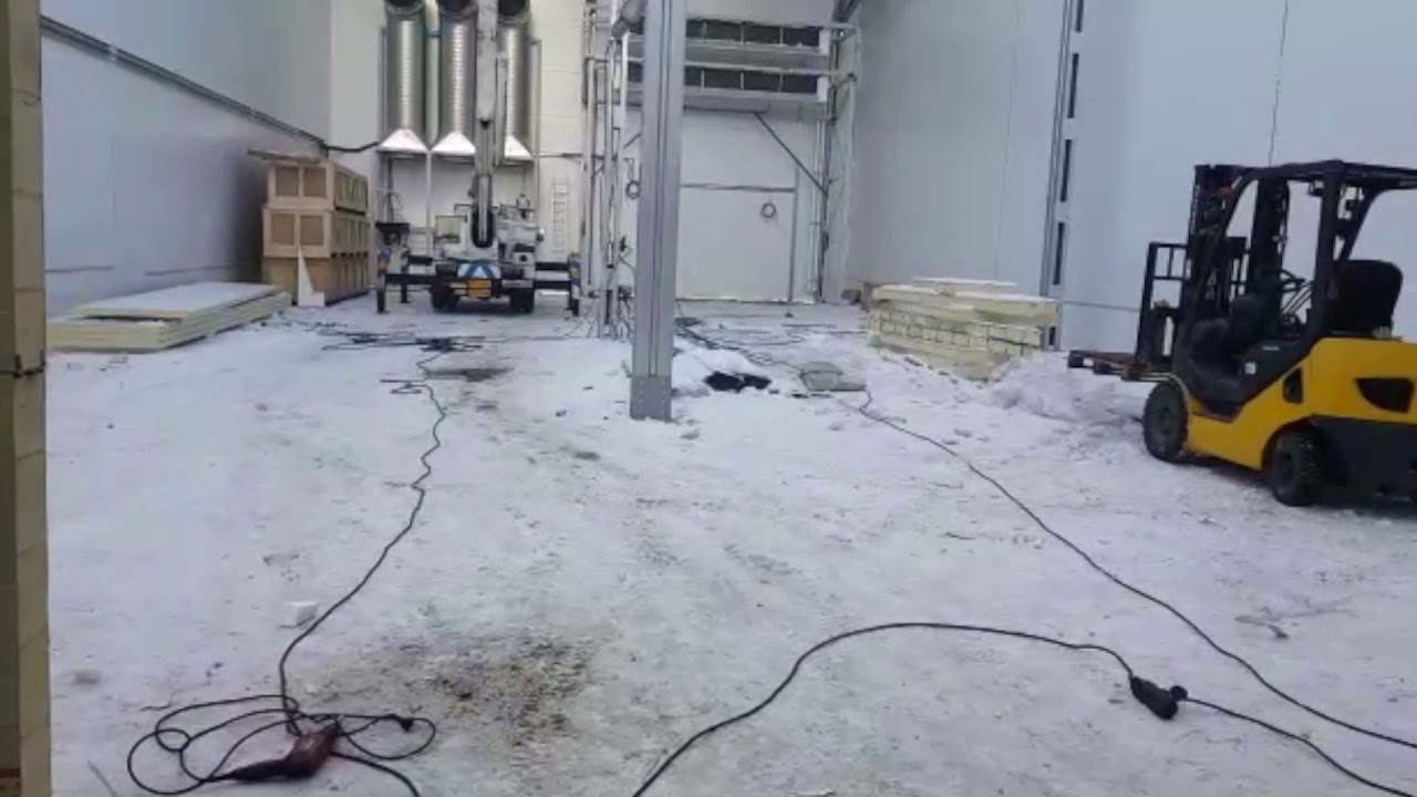 Строительство овощехранилища