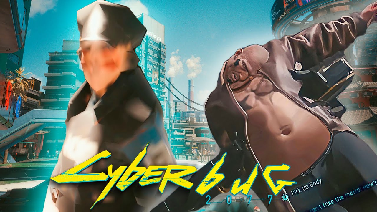 OS BUGS MAIS ENGRAÇADOS DE CYBERPUNK 2077 - CyberBUGS SAT*NICOS