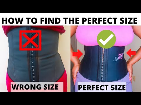 HOW TO CHOOSE THE RIGHT WAIST TRAINER SIZE|HOW TO KNOW YOUR PERFECT SIZE WAIST TRAINER|CORRECT SIZE