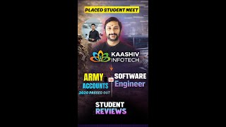 🔥 LIVE Placed as Software Engineer from Accounts 💻 #shorts #kaashivinfotech