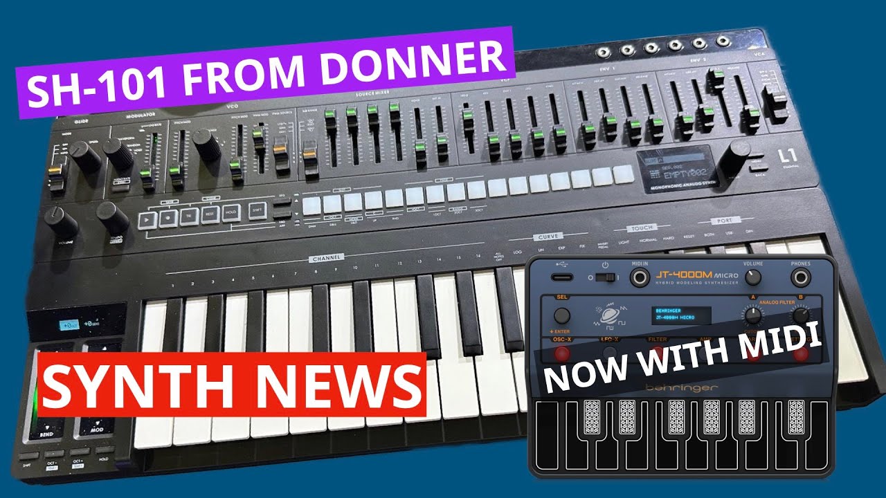 新品・未開封 beringer MS-101 RD レッドシンセサイザー 32鍵 新品・未