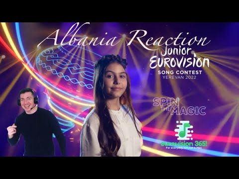 Reaction Video - Kejtlin Gjata - Junior Eurovision 2022 - Albania Pakëz Diell"