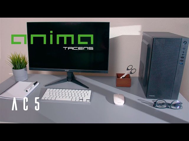 Vídeo relacionado con TACENS ANIMA AC5, Caja PC MicroATX Compacta, Frontal Malla Refrigeración Avanzada, USB 3.0, Diseño Minimalista, Negro