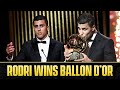 Rodri Becomes First Man City Player To Win The Ballon D Or CBS Sports Golazo