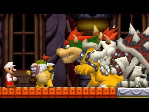 New Super Mario Bros DS Walkthrough - Finale - World 8