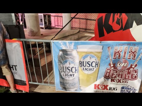 KIX 106 on Beale in Memphis  #BWN