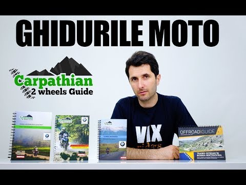 Cele mai frumoase trasee moto din Romania - Carpathian 2 Wheels Guide - review and unboxing