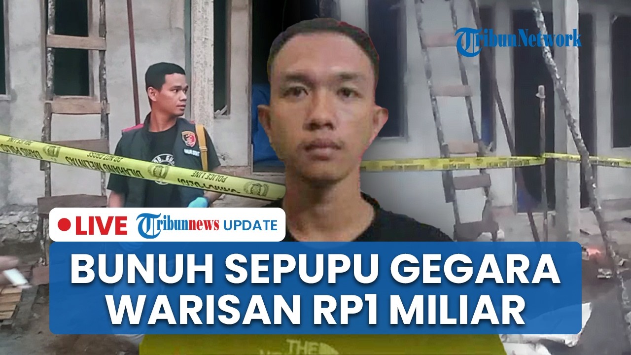 LIVE: Pria Nekat Bunuh Sepupu di Lubuklinggau Gegara Warisan Rp 1 M, Aksi Keji Pelaku Terekam CCTV