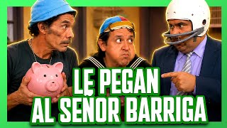 El Chavo del 8: Le pegan en la Barriga al señor casco