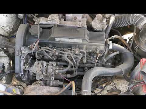 How to Toyota 1n turbo diesel engine starting