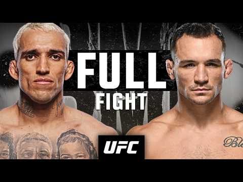 Charles Oliveira vs Michael Chandler 1 | Full Fight | UFC 326