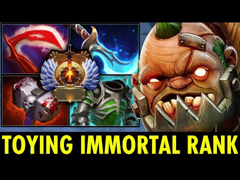 WTF NEW META CORE PUDGE TOYING IMMORTAL RANK SO HARD | Genius Pudge