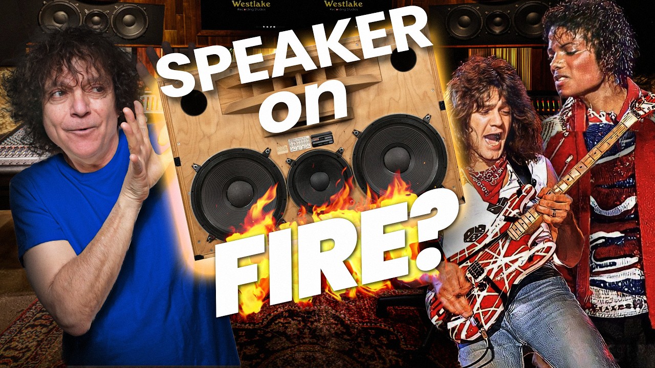 Did Eddie's solo REALY light the speaker on FIRE? On MJ's &lsquo;Beat It&rsquo; - YouTube