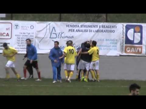 Labor-Atletico Offagna 1-2: gol-vittoria di Alessandro Manzotti