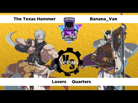 Flynn's Arcade 049 Losers Quarters - The Texas Hammer (Chipp)Vs Banana_Van (Nagoriyuki)Guilty Gear