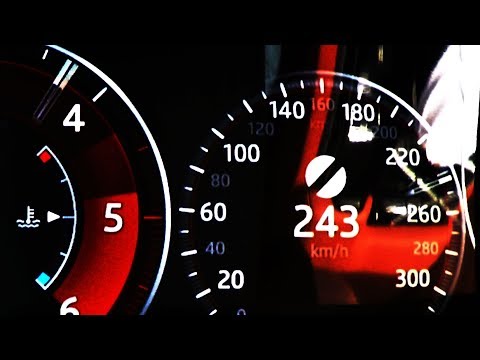 2018 Jaguar XF Sportbrake 30d 0-100 kmh kph 0-60 mph Tachovideo Beschleunigung Acceleration