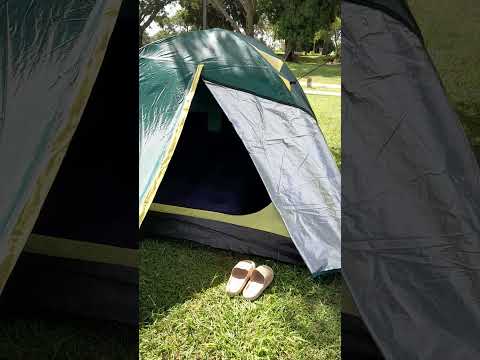 Acampando💜#IsladelCerrito