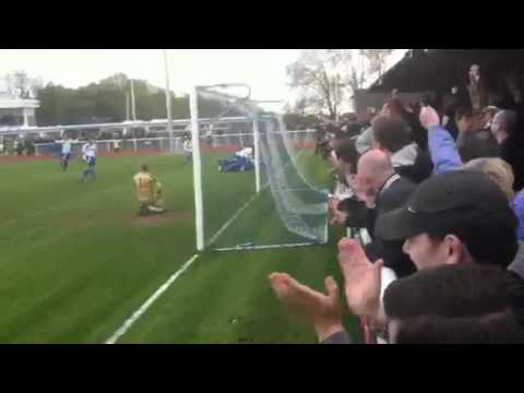 Enfield Town FC v Leiston FC 21st Apr 2012 - Last minute penalty
