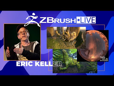 New ZBrushLIVE Streamer Eric Keller! Nature, Animals, Biodiversity, & Science - ZBrush 2022