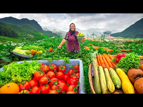 We Are Preparing Salads with Plenty of Vegetables for the Winter!