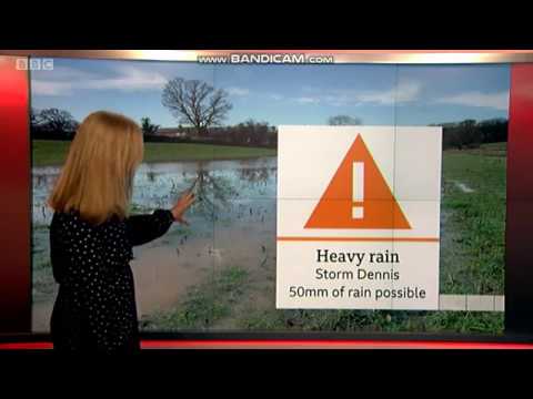 Sara Thornton BBC One South East Today weather February 13th 2020