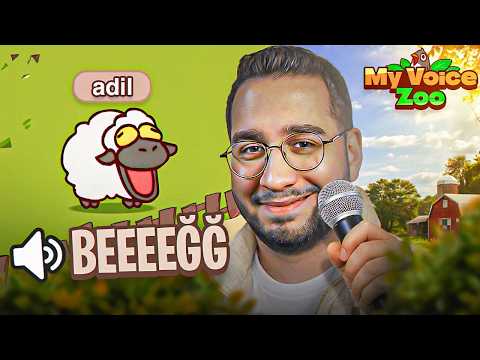 ANIMALS ARE IMITATING MY VOICE! I BUILT A ZOO! | MY VOICE ZOO