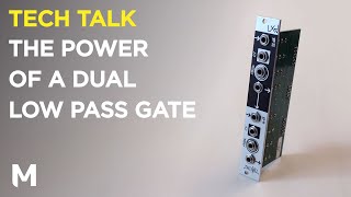 Video thumbnail for The power of a dual low pass gate (LPG) in a performance case - With Make Noise LxD by Monotrail Tech Talk