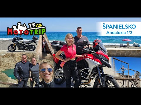 ŠPANIELSKO, Andalúzia 1/2,  7.TIP na MOTOTRIP, 4K
