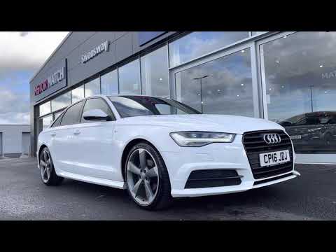 Used 2016 Audi A6 Saloon 2.0 TDI ultra Black Edition at Chester | Motor Match used cars for sale