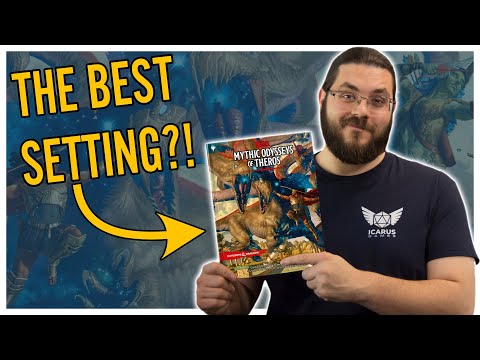 D&D Mythic Odysseys of Theros Limited Edition Alternate Cover (WPN Exclusive) - YouTube Video