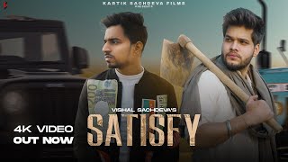 Satisfy Ft Kartik Sachdeva song artwork