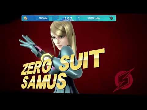 SOS13 Winners Semis - TG|Solid (Zero Suit Samus) vs SAK|Stroder (Mr. Game & Watch)
