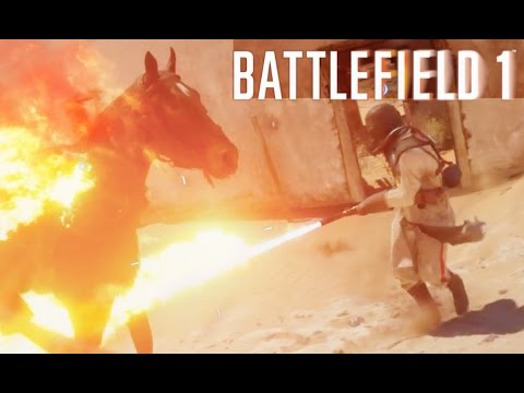 BATTLEFIELD 1 BETA GAMEPLAY MOMENTS - BF1 Open Beta Early Gameplay