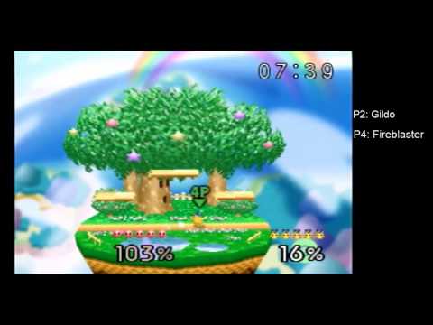 Gildo (Kirby) vs Fireblaster (Pikachu) Grand Finals