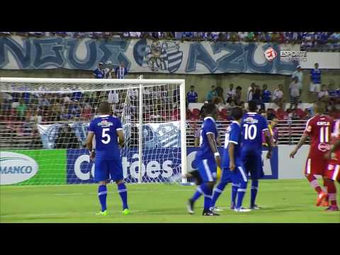 CRB 2x1 CSA- 2ª rodada 1ª fase - Copa do Nordeste 2017