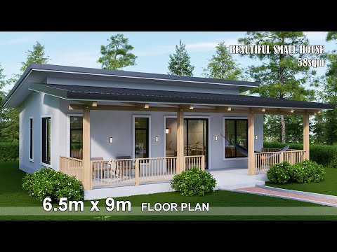 Cozy and Small House Design | Two Bedroom House (Simple Life)