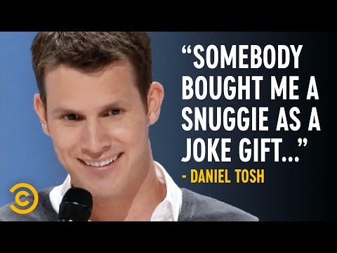 Daniel Tosh Enjoys Snuggies