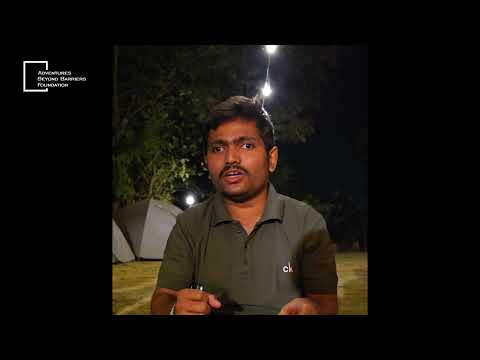 Participant at Inclusive Tandem Cycling