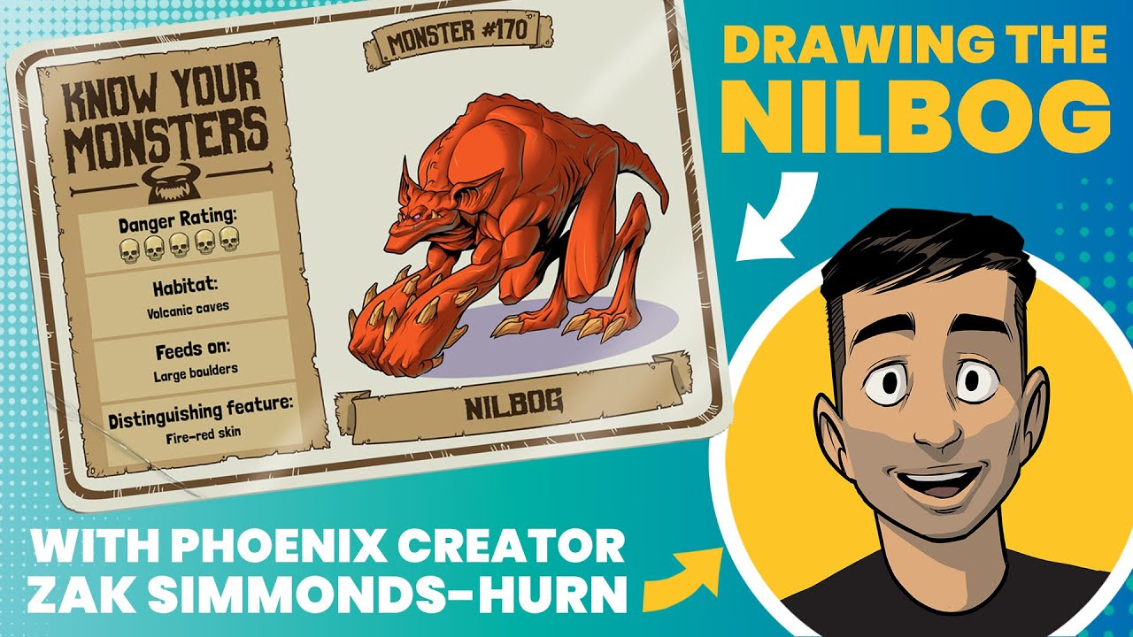 How To Draw A Red Big Armed Monster – The Nilbog