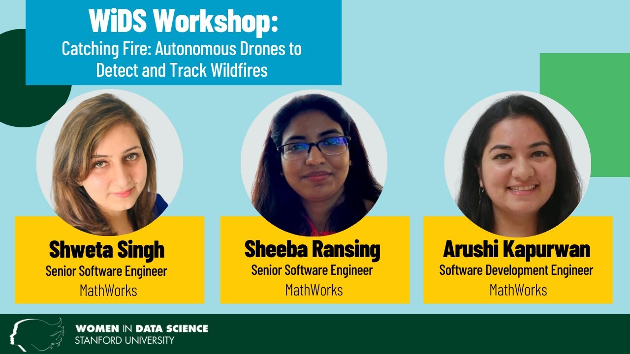 Catching Fire: Autonomous Drones to Detect and Track Wildfires | Mathworks