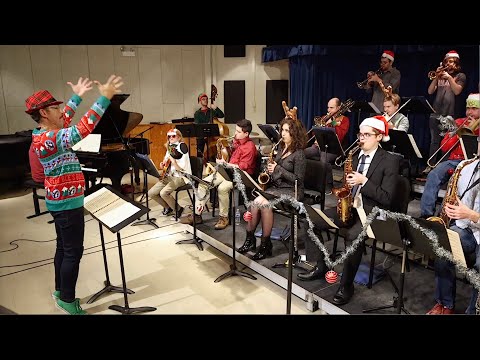 UNT One O'Clock Lab Band plays You're a Mean One, Mr. Grinch