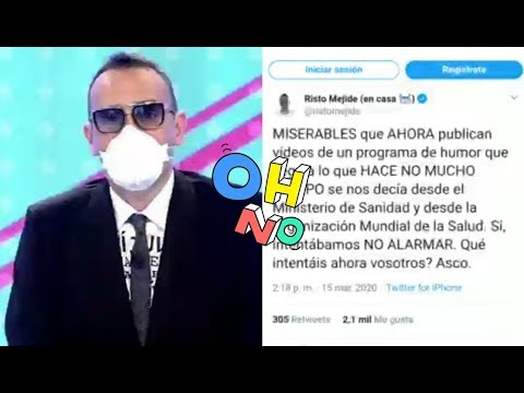 Risto en CUARENTENA, responde a VOX