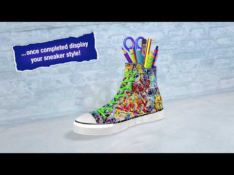 RAVENSBURGER dėlionė Sneaker Graffiti 180 vnt, 12535