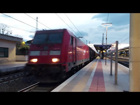 [4K] DB 483 - TRENO MERCI IN TRANSITO a SESTO FIORENTINO!