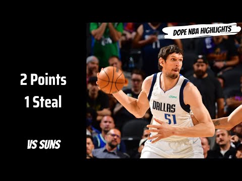 Boban Marjanovic 2 PTS, 1 STL vs #1 Suns - PO G7 - May 15, 2022