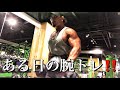 ある日の腕トレ