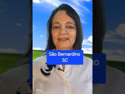 São Bernardino SC #santacatarina #cidade #motivacional