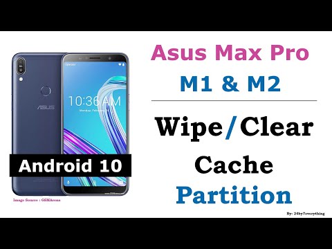 Asus Zenfone Max Pro M1 and M2 | How to Wipe Cache Partition | Clear Cache Partition | Android 10