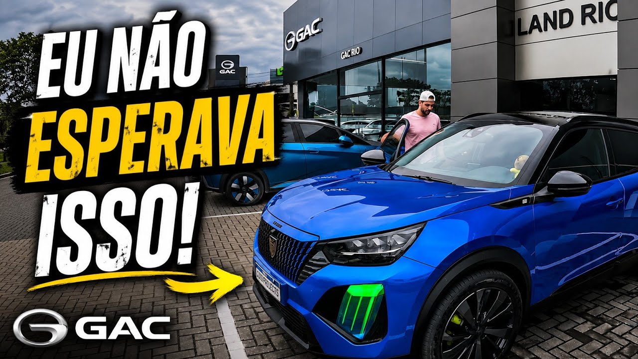 ENTREI NO SHOWROOM DA GAC E FIQUEI GAG! 😳