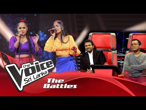 The Battles :Hemansa Anandi V Dulakshmi Shashikala| Parata Kittuwa(පාරට කිට්ටුව)|The Voice Sri Lanka
